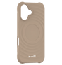 iPhone 16 Plus MVR Wave Silicone Case - Tortilla | Shockproof & Slim Fit Back Cover image 0