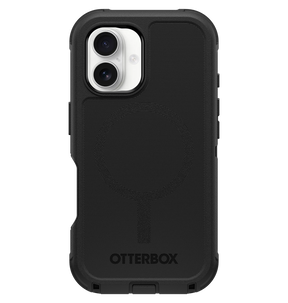 iPhone 16 Plus Magsafe Case – Black | Otterbox Defender Series, Rugged Shockproof Back Cover image 0