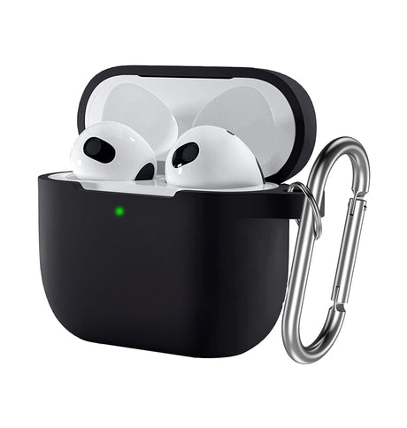 AirPods 3 Silicone Protective Case - Black image 0