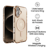 iPhone 16 MVR Impact IMD Case - Rose Gold | MagSafe Compatible, Scratch Resistant Back Cover image 4
