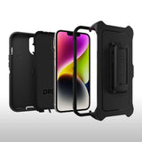 iPhone 14 Case - Black | OtterBox Defender Series, Scratch-Resistant Rugged Protective Back Cover image 3
