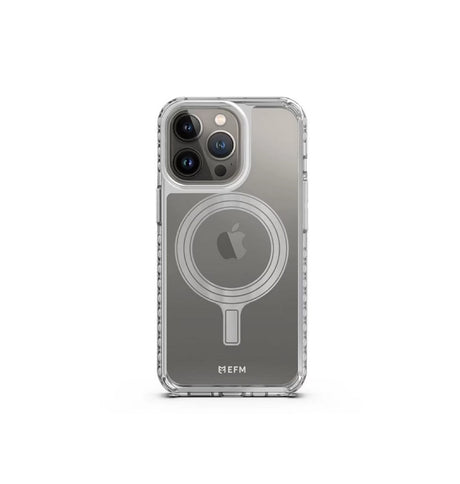 iPhone 13 Pro Case – Clear | EFM Zurich Flux Armour MagSafe Series Slim, Magnetic & Protective Cover image 0