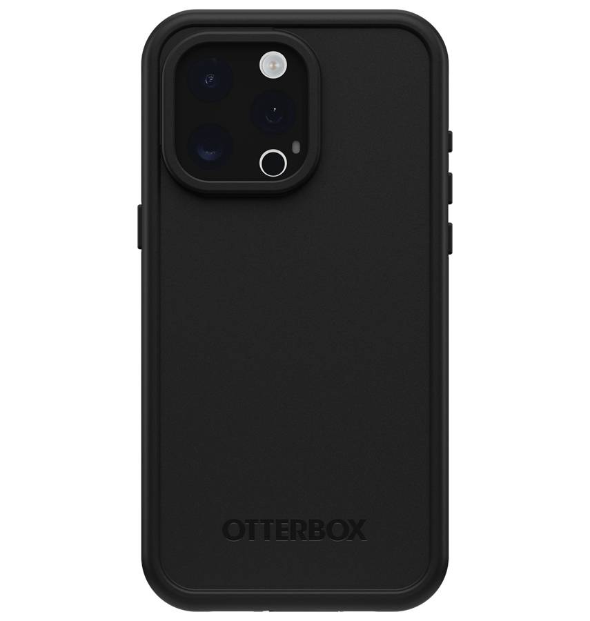 iPhone 16 Pro Max Magsafe Case – Black | OtterBox Fré Series, Waterproof Protection Back Cover image 0