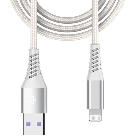 Beetle 3m USB-A to Lightning Charging Cable (M-4)- White | Long Cable Fast Sync & Charge image 0