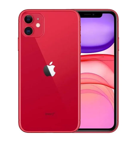 iPhone 11 Refurbished 128GB – Red | Good Condition | 1-Year Warranty image 1