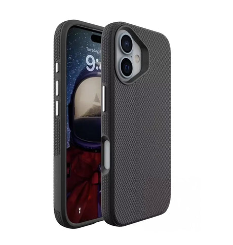 iPhone 17 Triangle MagSafe Case – Black | Geometric Grip, Anti-Slip, Wireless Charging image 0