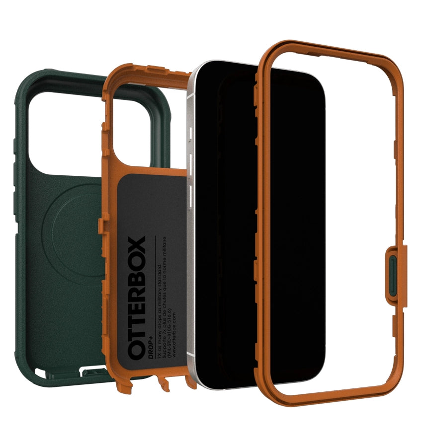 iPhone 17 Pro MagSafe Case –  Cprsmth Green | OtterBox Defender Pro Rugged Protective Cover with Camera Control image 3