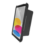 iPad 10.9 (10th Gen) Case – Black Pro Pack | OtterBox Defender Series Heavy-Duty Protective Case with Port Covers & Built-In Stand image 5