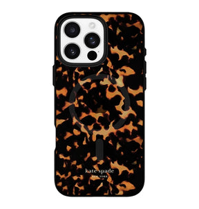 iPhone 16 Pro Max MagSafe Case – Tortoise | Kate Spade Protective Cover with Stylish, Slim & Durable Design image 0