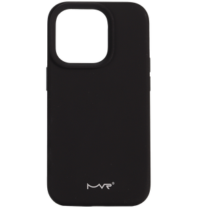 iPhone 15 MVR Liquid Silicone Case - Black | Soft Touch Protective Cover image 0