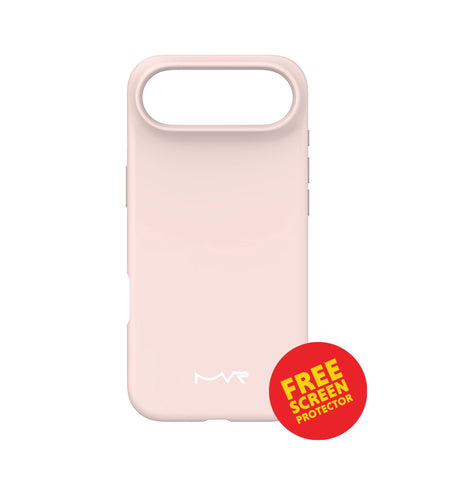 iPhone 17 Air Liquid Silicone Case – Blush | MVRSoft-Touch Finish, Anti-Slip Grip, Premium Protection image 0