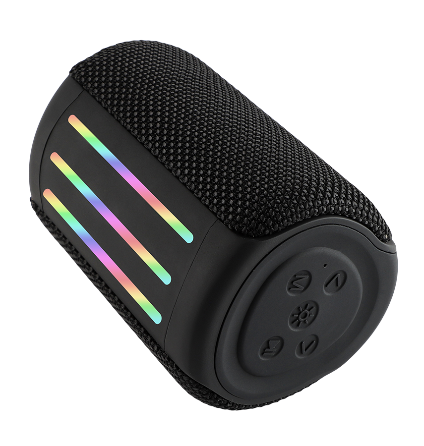 MVR Mini Bluetooth Speaker - Black | HD Sound Compact, IPX5 Waterproof & 12H Playtime image 4