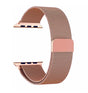 Apple Watch 42/44/45mm Milanese Metal Band – Rose Gold | Adjustable Strap image 0