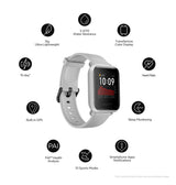 Amazfit Bip S Smartwatch – White | Ultra-Light, 40-Day Battery, Always-On Display, Waterproof, Heart Rate Monitor image 1