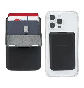 Magnetic Leather Flip Wallet MagSafe – Black | Case-Mate Stylish & Durable iPhone Wallet with Secure Magnetic Attachment image 0
