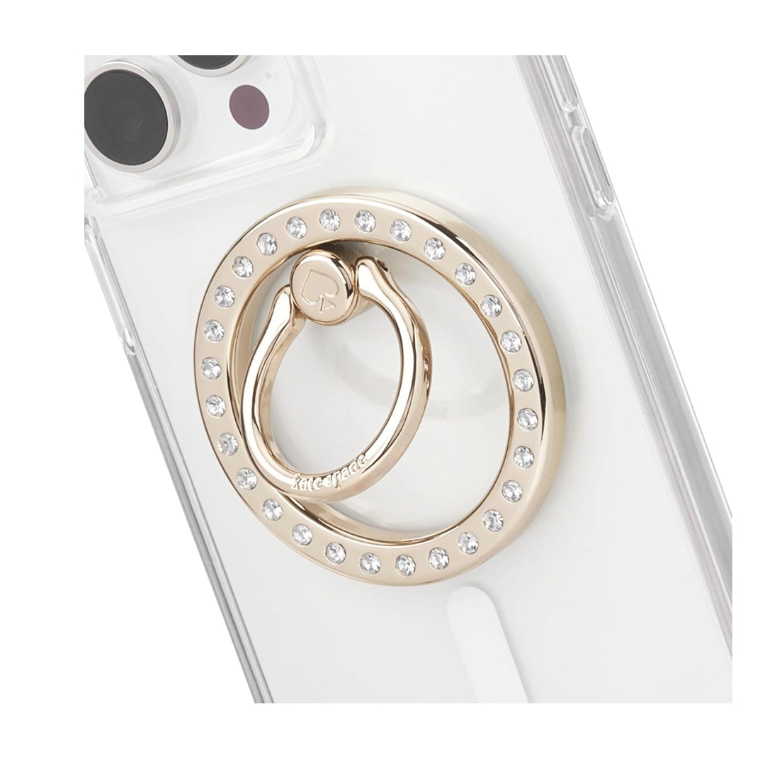 Kate Spade Ring Stand – Set in Stone | Elegant Phone Grip & Stand with Sleek Design and Durable Finish image 1