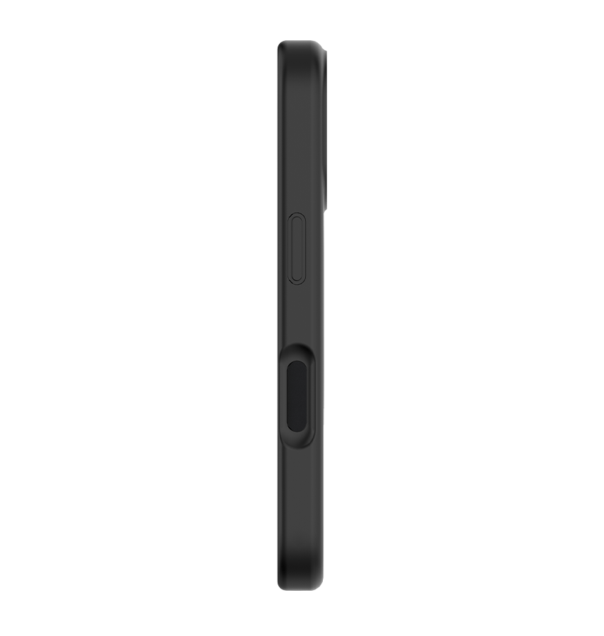 iPhone 16 MVR Liquid Silicone Stand Case - Black | Soft - Touch, Adjustable Kickstand image 2
