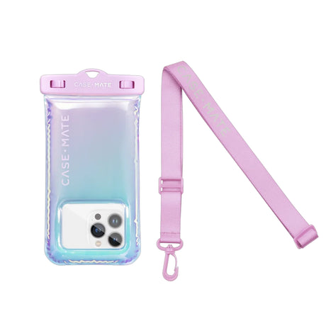Case-Mate Waterproof Floating Pouch – Soap Bubble | Universal Floating Phone Pouch with Stylish Finish & Full Touch Access image 2