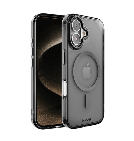 iPhone 16 MVR Impact IMD Case - Stealth Black | MagSafe Compatible, Scratch Resistant Back Cover image 0