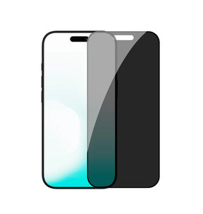 iPhone 17 Pro Max Privacy Tempered Glass – Black | Anti-Spy Screen Protector, 9H Hardness, Smooth Touch, Edge-to-Edge Fit image 0