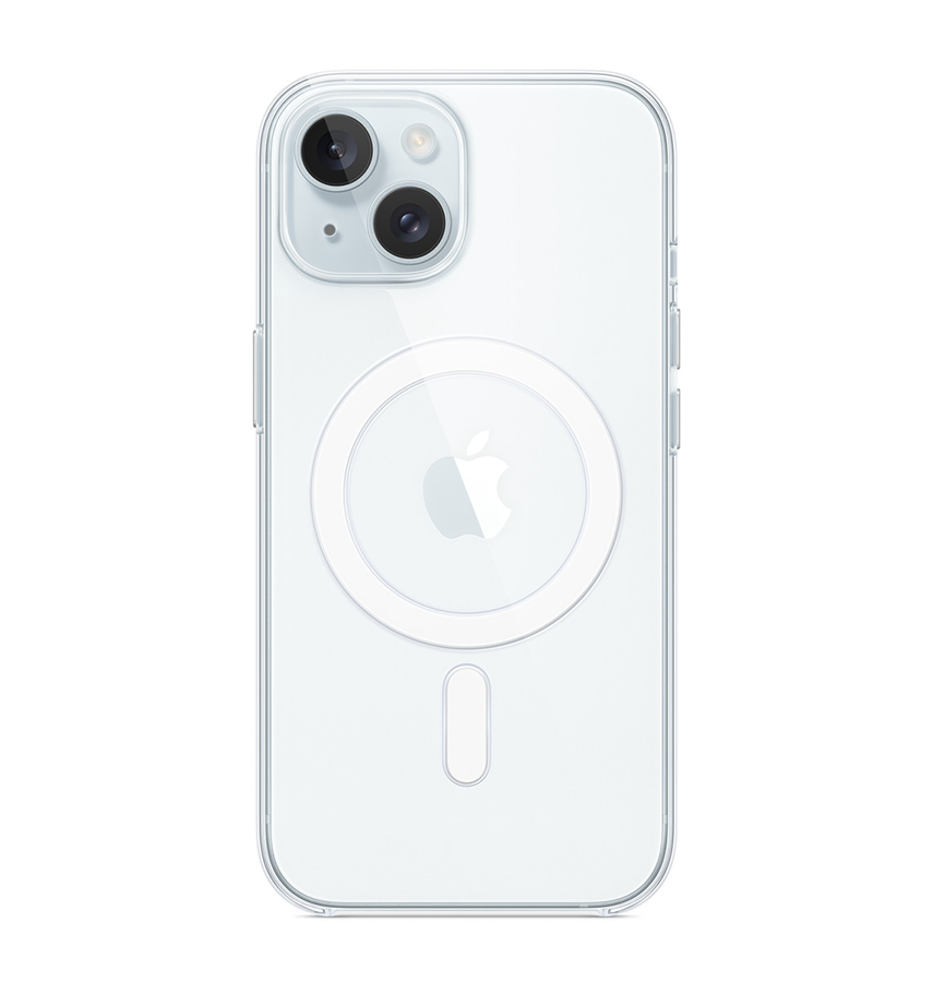 iPhone 15 Transparent Case - Clear | Perfect Fit Design, Soft Touch Protective Cover image 0