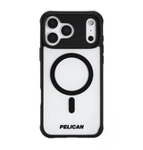 iPhone 17 Pro Max Case – Clear/Black Frosted | Pelican Ranger MagSafe Cover with Rugged Drop Protection & Stylish Finish image 0