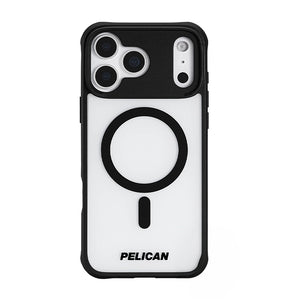 iPhone 17 Pro Max Case – Clear/Black Frosted | Pelican Ranger MagSafe Cover with Rugged Drop Protection & Stylish Finish image 0