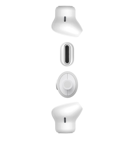 MVR Type-C Earphones – White | Wired In-Ear Design, Clear Audio, Comfortable Fit, Noise Isolation for Everyday Use image 2