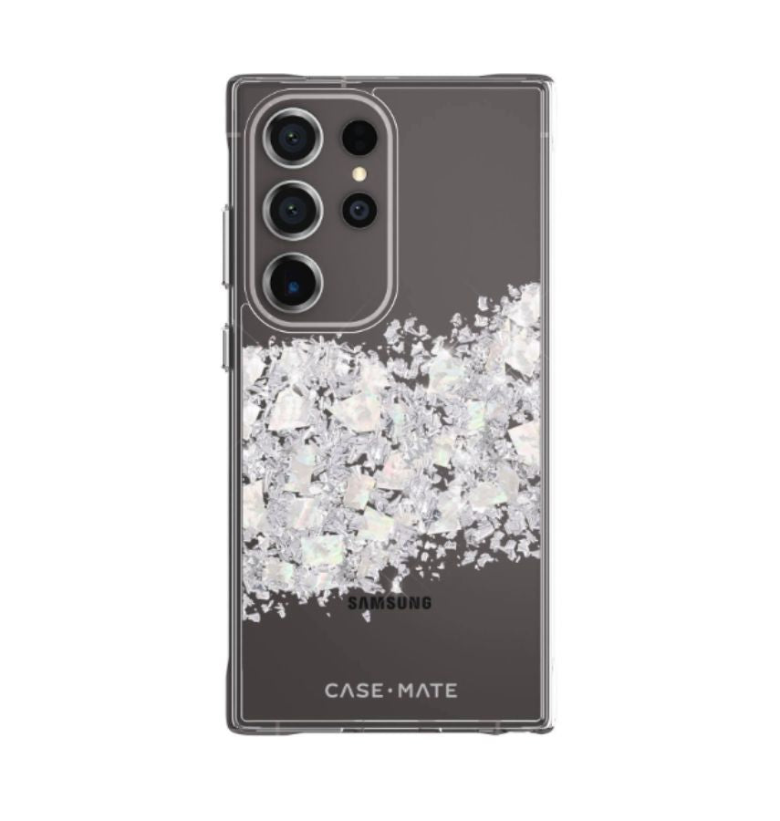 Samsung Galaxy S24 Ultra Case - Pearl | Case-Mate Karat Series, Scratch Resistant, Perfect Fit Design Gradient Back Cover image 0