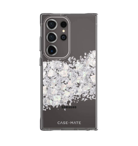 Samsung Galaxy S24 Ultra Case - Pearl | Case-Mate Karat Series, Scratch Resistant, Perfect Fit Design Gradient Back Cover image 0