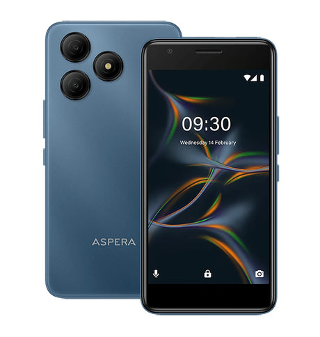 Aspera Buzz 4G - Blue | 2GB RAM + 32GB Storage | 3000mAh Battery | 3000mAh Long Lasting Battery Smartphone image 0
