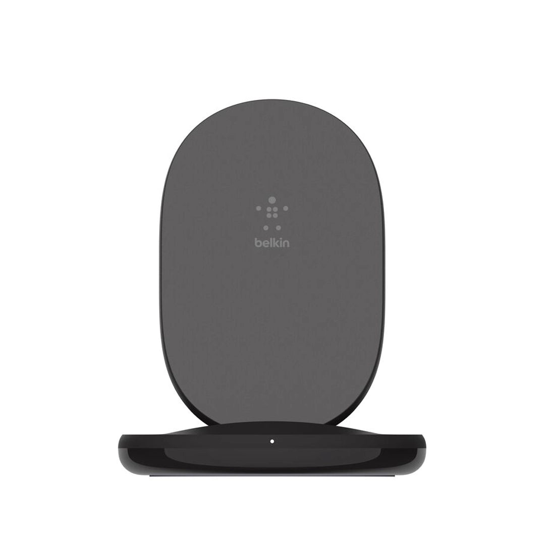 Belkin BoostCharge Wireless Charging Stand 15W – Black | Fast Wireless Charger with Sleek Design & Stable Stand image 0