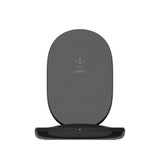 Belkin BoostCharge Wireless Charging Stand 15W – Black | Fast Wireless Charger with Sleek Design & Stable Stand image 0
