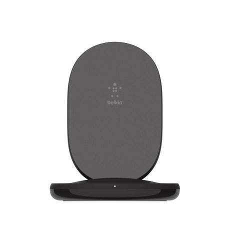 Belkin BoostCharge Wireless Charging Stand 15W – Black | Fast Wireless Charger with Sleek Design & Stable Stand image 0