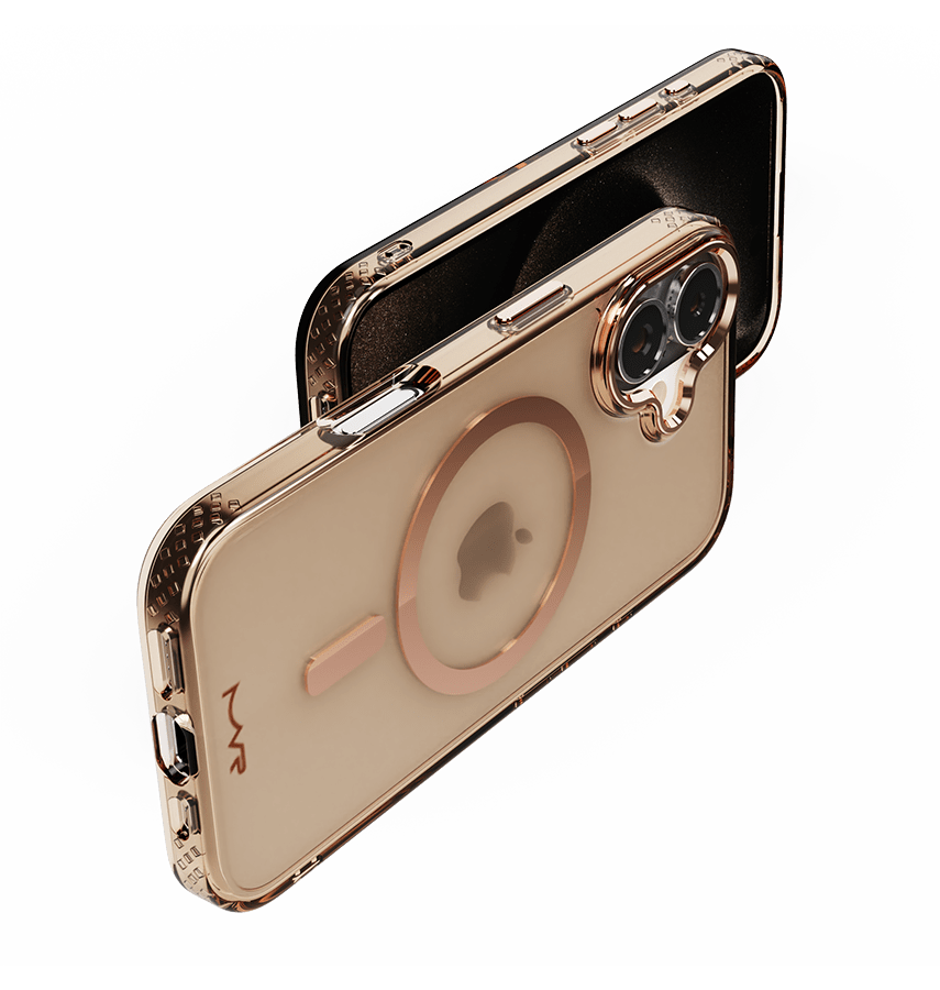iPhone 16 MVR Impact IMD Case - Rose Gold | MagSafe Compatible, Scratch Resistant Back Cover image 1