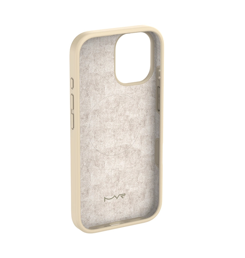 iPhone 17 Liquid Silicone Case – Vanila |  MVR Feather-Light Design, Stain-Resistant, Precise Button Covers image 2