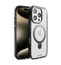 iPhone 16 Pro Max MVR Stellar Stand Case - Smokey Black | Built In Adjustable Kickstand Back Cover image 0