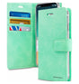 iPhone 16 Pro Wallet Case – Mint | Goospery Mercury Bluemoon Premium PU Leather Flip Wallet Case image 0
