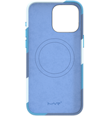 iPhone 15 MVR Stripe Vibe Case - Blue Celeste | Perfect Fit Design, Soft Touch Protective Cover image 1