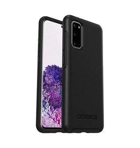 Samsung S20 Case - Black | OtterBox Symmetry Series, Scratch-Resistant Rugged Protective Back Cover image 0