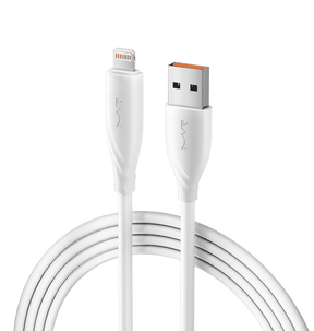 MVR Lightning Cable - White | 1m USB A To Type C, 2.4A Fast Charging image 0