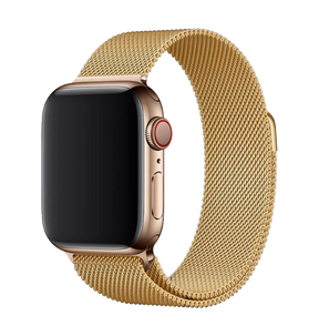 Apple Watch 38/40/41mm Milanese Metal Band – Gold | Magnetic Clasp, Comfort Fit image 0