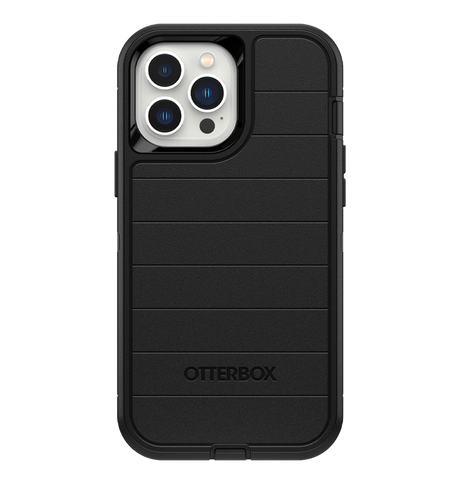 iPhone 13 Pro Max Case – Black | Otterbox Defender Series, Rugged Shockproof Back Cover image 0