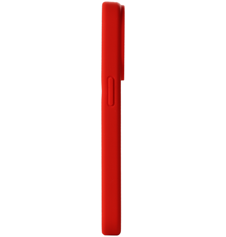 iphone 15 Pro MVR Liquid Silicone Case - Red | Soft Touch Protective Cover image 2