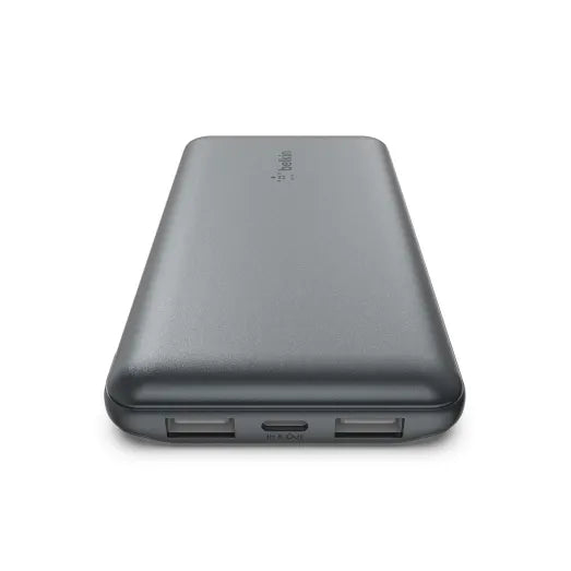 Belkin BoostCharge Power Bank 10K 15W – Space Grey | Fast-Charging Portable Battery with USB-C & USB-A Output image 3