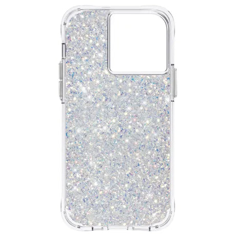 iPhone 13 Pro Twinkle Antimicrobial Case – Stardust | Case-Mate Sparkling Design, Drop Protection, Wireless Charging Compatible image 2