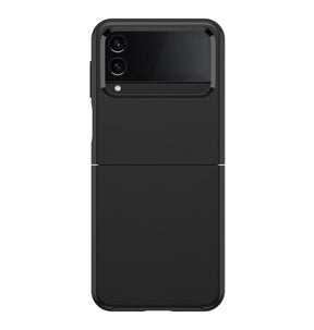 Samsung Z Flip 4 Case – Black | OtterBox Symmetry Flex Cover with Antimicrobial Protection & Drop Resistance image 0