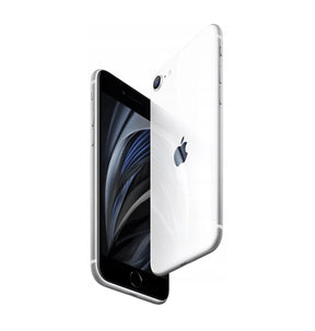 iPhone SE (2nd Gen, 2020) – Silver | Apple 1-Year Warranty Included, 128GB Refurbished image 0