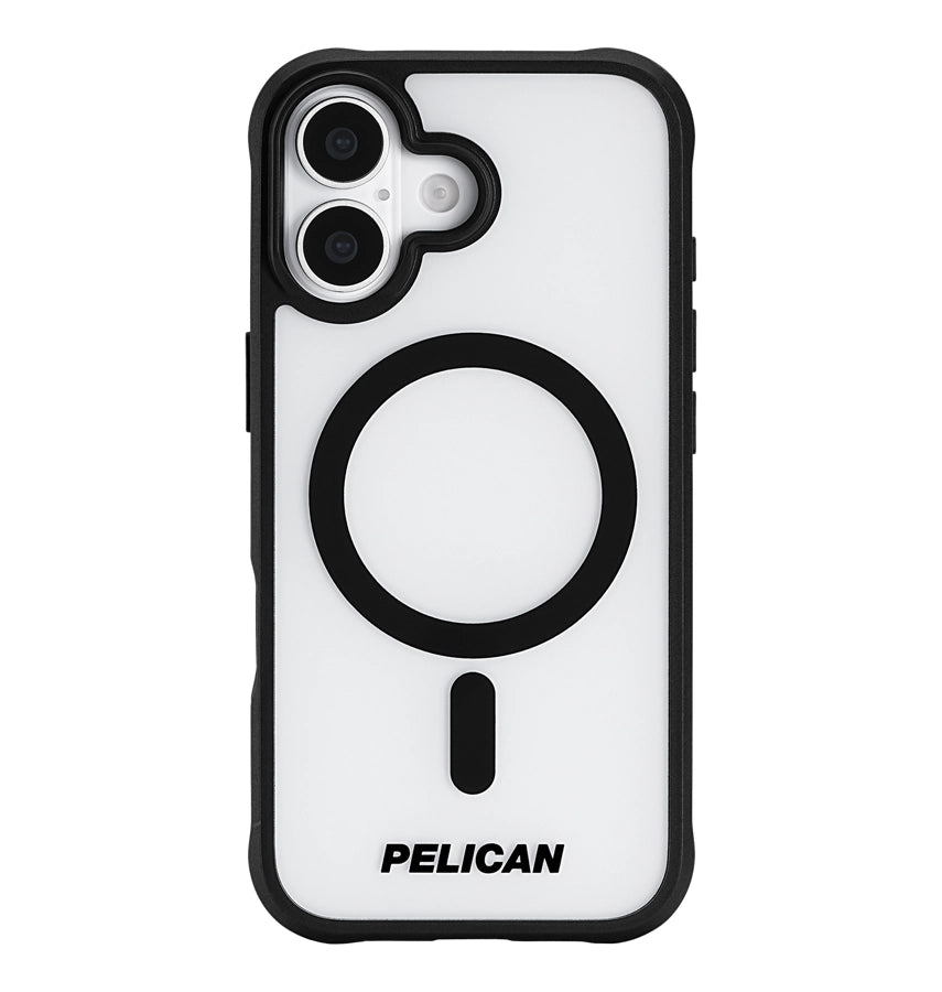iPhone 17 Case – Clear/Black Frosted | Pelican Ranger MagSafe Cover with Rugged Drop Protection & Stylish Finish image 0