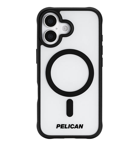 iPhone 17 Case – Clear/Black Frosted | Pelican Ranger MagSafe Cover with Rugged Drop Protection & Stylish Finish image 0